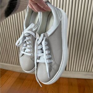 Trask Women's Sneakers - Gray and White